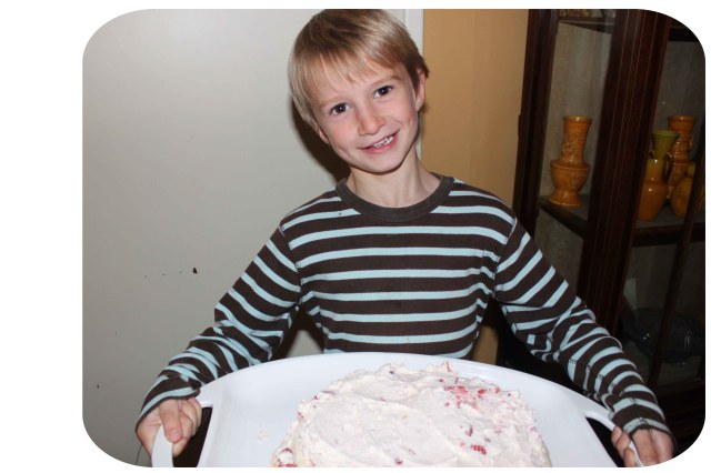 Max with pavlova