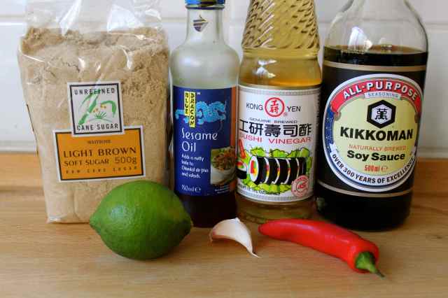 Nutty Noodles ingredients