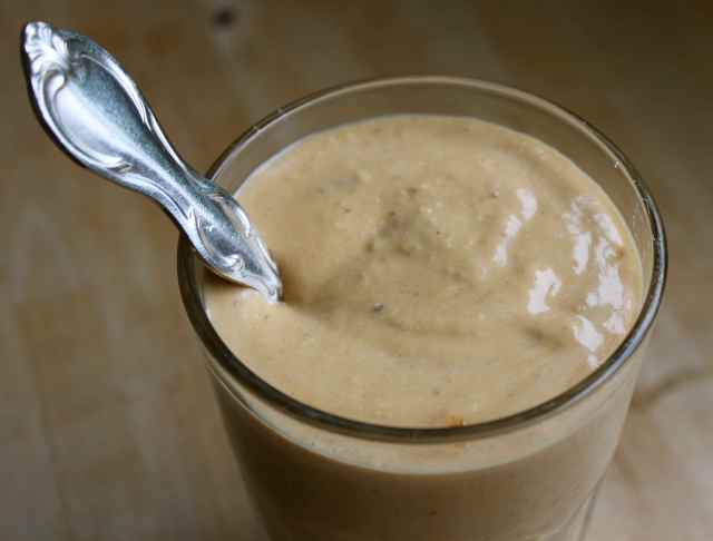 Pumpkin and cereal smoothie