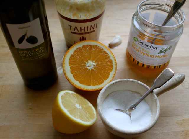 Tahini dressing ingredients