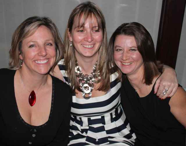 Lou, Mirella and Suzanne