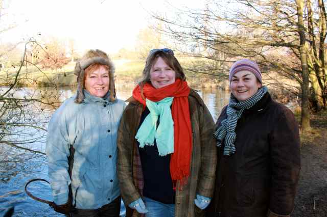 refugees in the woods