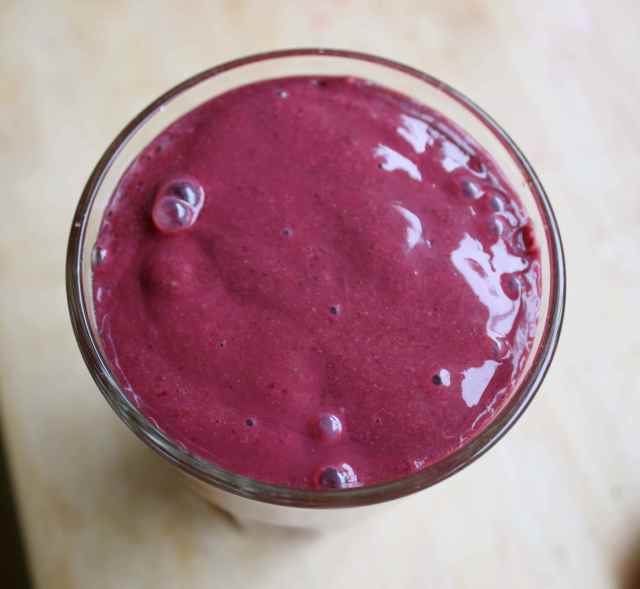 Blackberry smoothie
