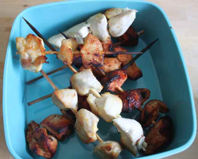 chicken kebabs