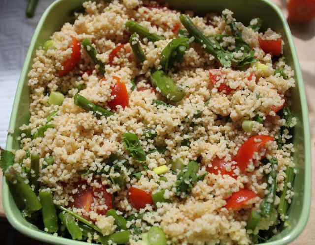 couscous with veggies