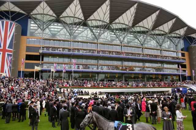 The Grandstand from the parade ground