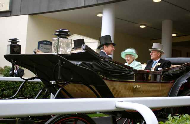 The Queen at Ascot