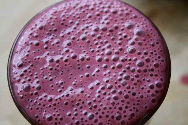 cheesey strawberry smoothie