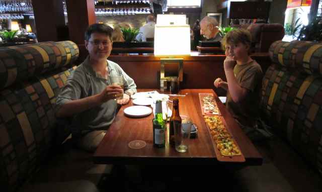 B and H in the booth