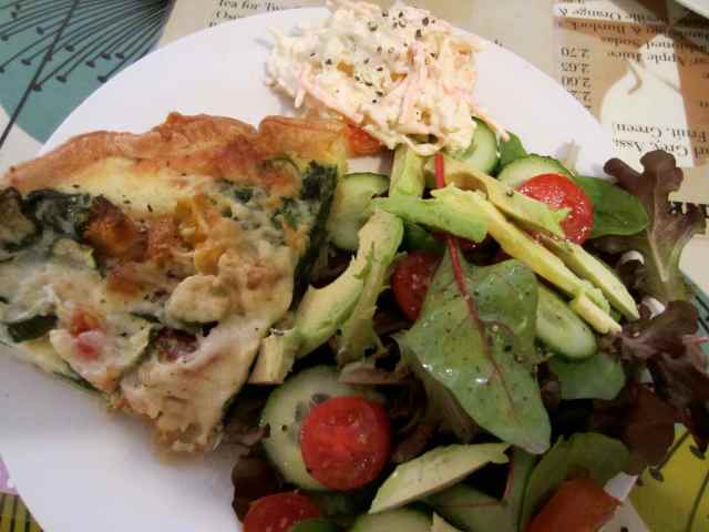 winter vegetable flan 1