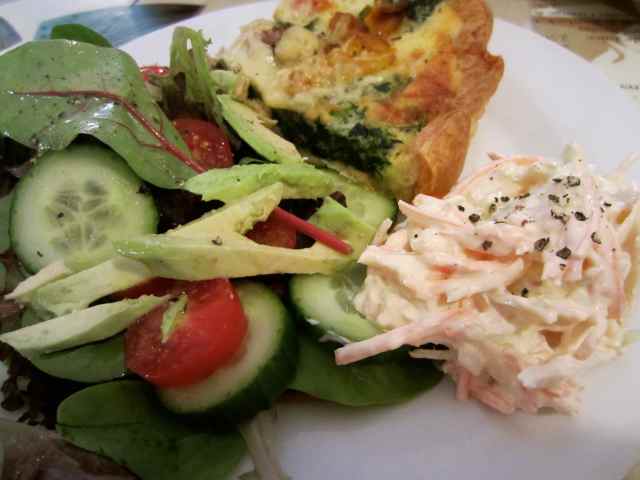 Winter vegetable flan 2