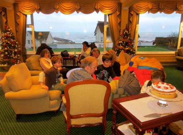 afternoon tea at the Victoria