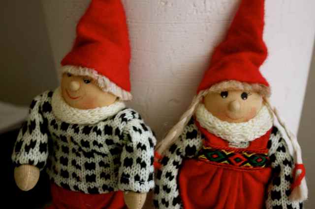 Christmas boy and girl