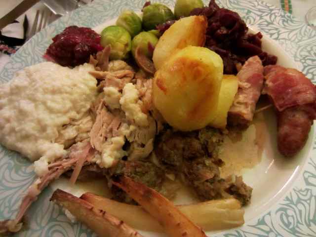 Christmas dinner