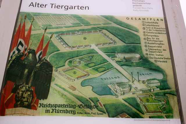 Drawing of plans for parade ground