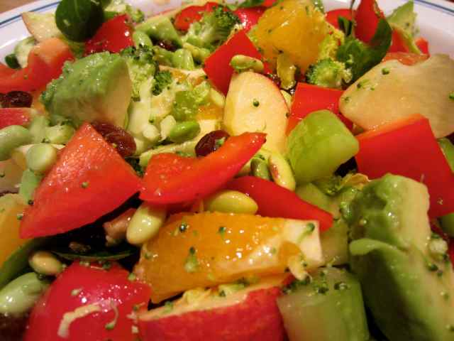 Healing Salad close up