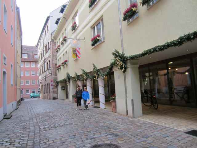 Outside Hotel Agnesshof