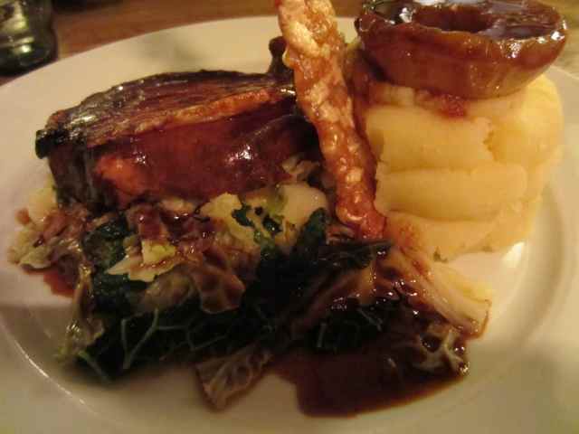 Smarden Bell pork dinner