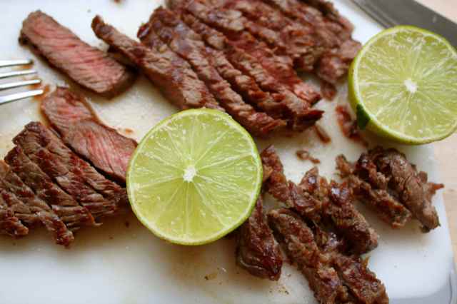beef with lime