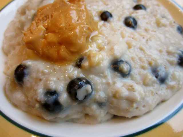 blueberry porridge