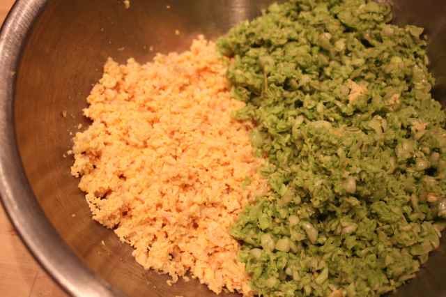 chick peas and broad beans