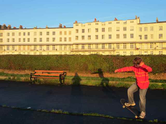 Harvey skateboarding 2