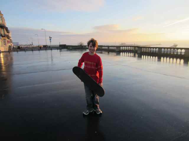 Harvey skateboarding 6