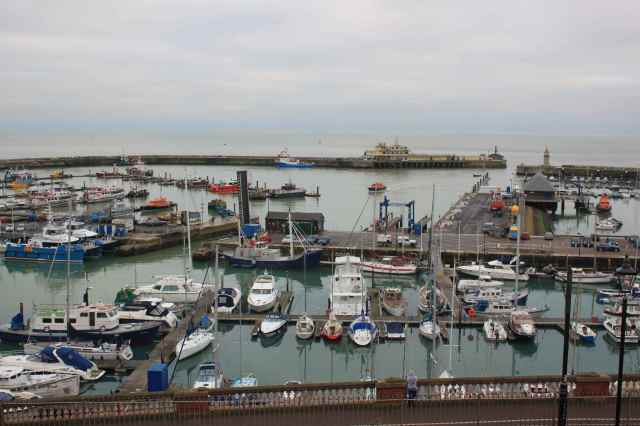 Ramsgate marina from the house
