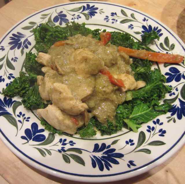 Thia green curry