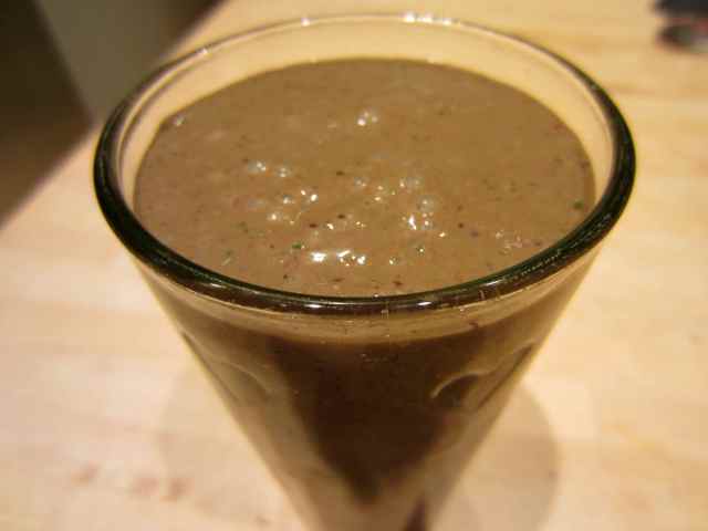 Berry Cherry green smoothie