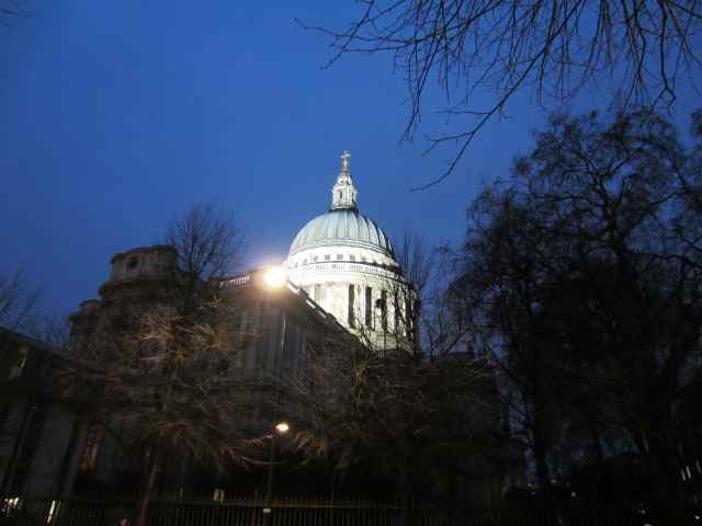 St.Paul's at night