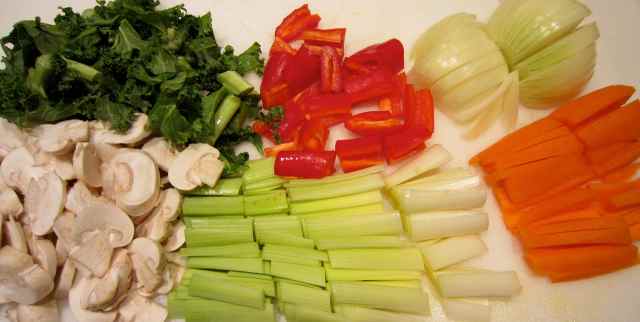 veggies for stir fry