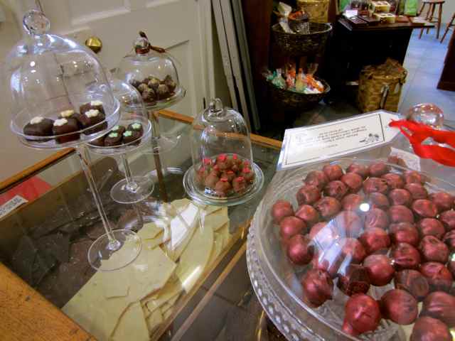 chocolates at The Cocoa House