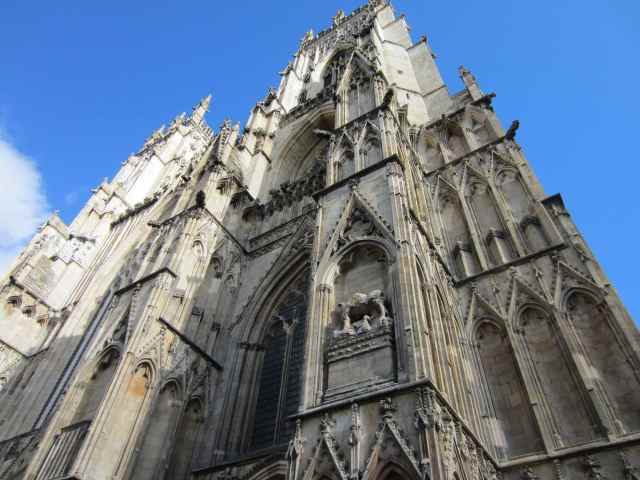 Outside York Minster 1