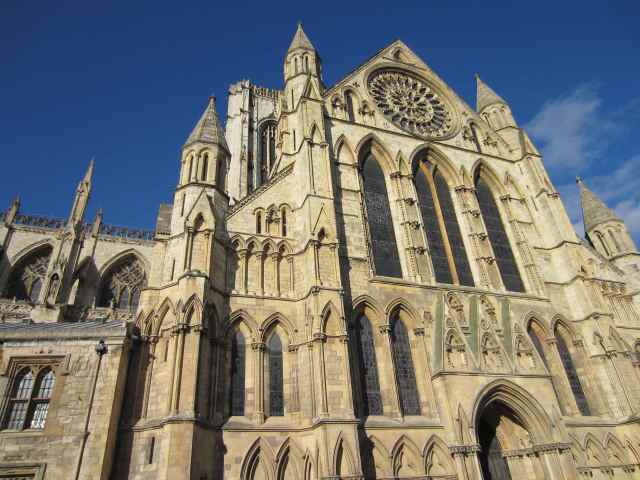 Outside York Minster 3