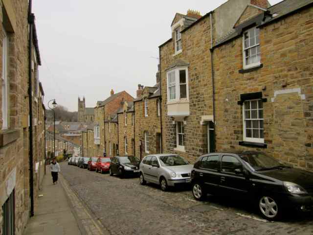 Steep Durham streets