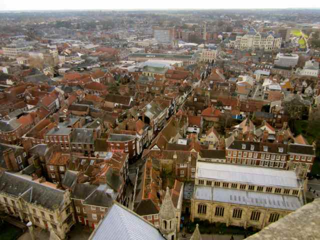 The Shambles from York Minster