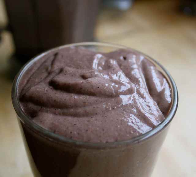 Thick smoothie 15-3-13