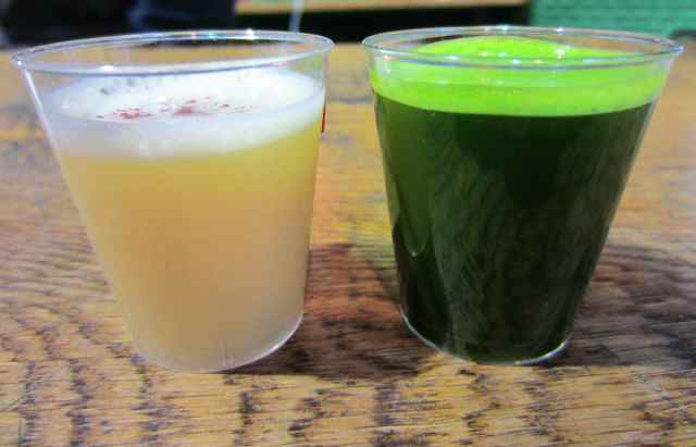 wheatgrass and ginger