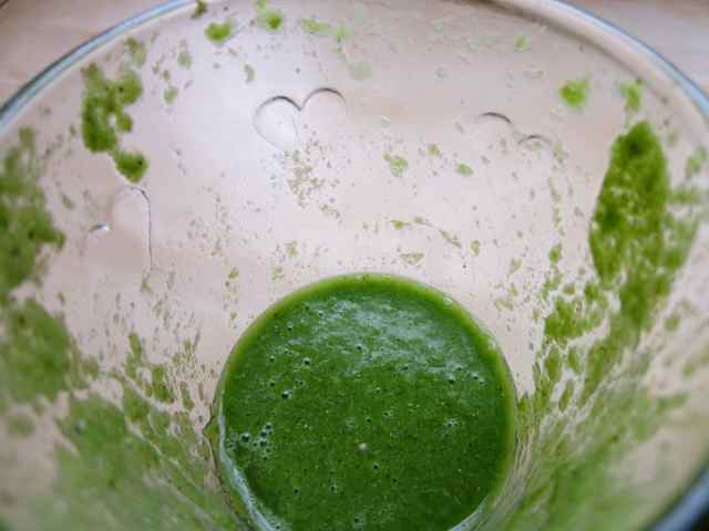 yucky green smoothie