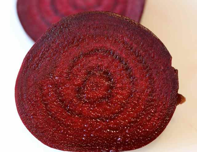 Beetroot close up