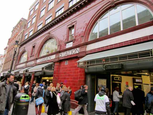 Covent Garden Tube