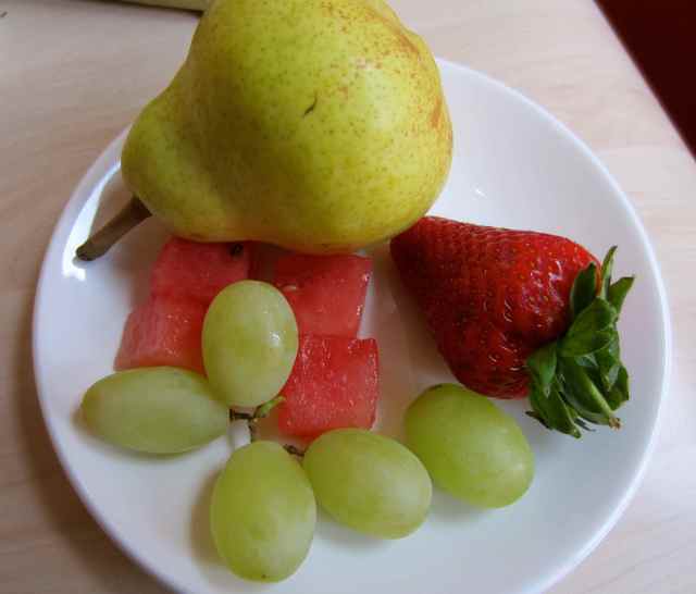 Fruit in hotel