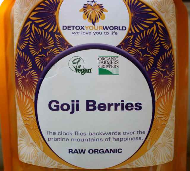 Goji Berries packet
