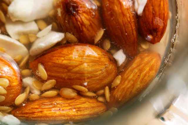 nuts soaking