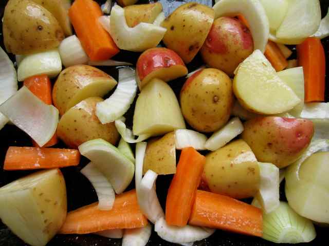 roasted veg