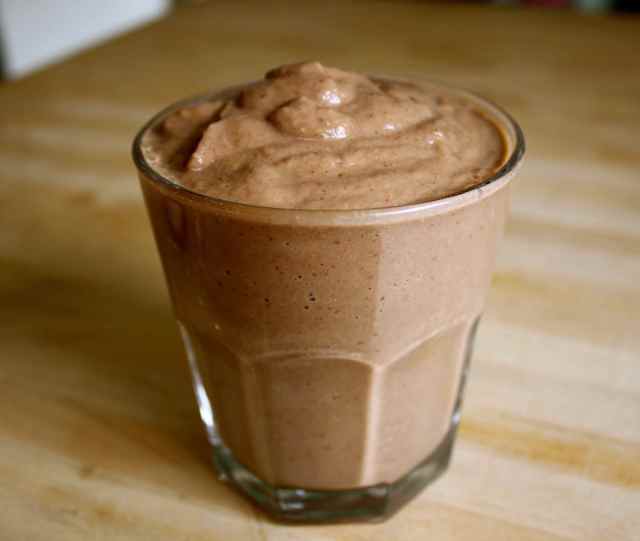 apple and banana breakfast pudding variation