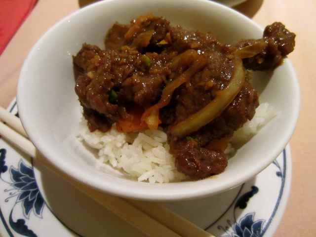 Beef rendang