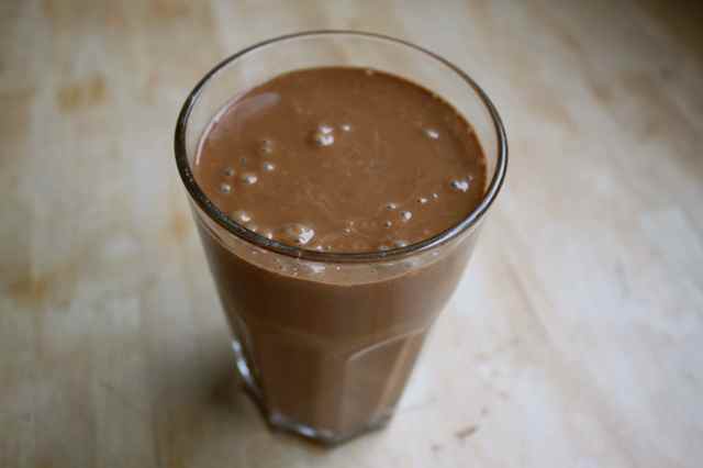 Carob milkshake