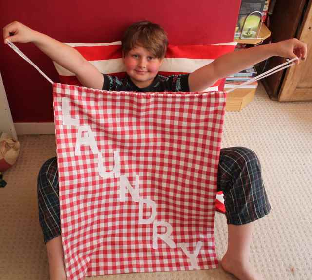 Laundry bag and bean bag